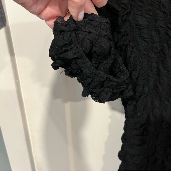 Intimately Free People Black Short Sleeve Bodysuit SP - Picture 5 of 11